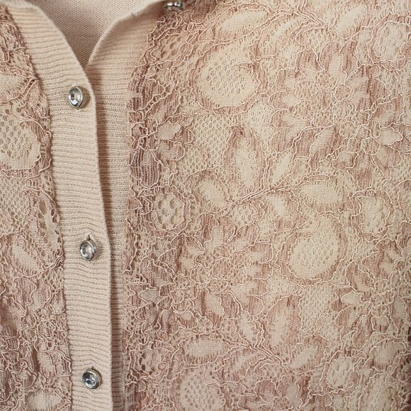 3/$10 - Blush Pink NY & Co Cardigan - XS - Picture 4 of 6